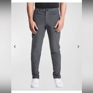 Public Rec Men's Workday Slim Fit Tech Pants Slate Gray Size 38x30